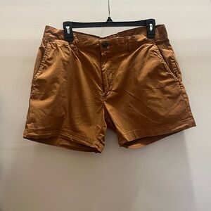 Goodthreads Men's Copper Flat Front Shorts